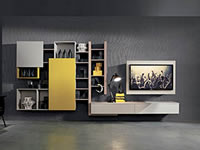Italian modern wall units